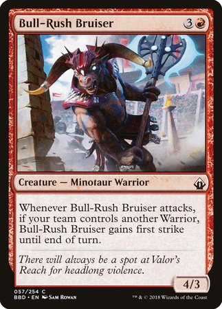 Bull-Rush Bruiser [Battlebond] | The Time Vault CA