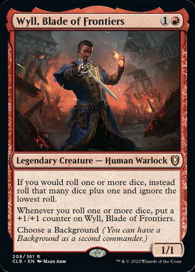 Wyll, Blade of Frontiers [Commander Legends: Battle for Baldur's Gate] | The Time Vault CA