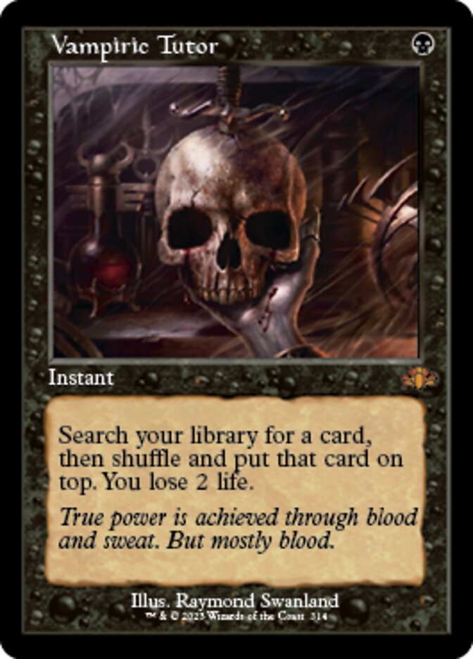 Vampiric Tutor (Retro) [Dominaria Remastered] | The Time Vault CA