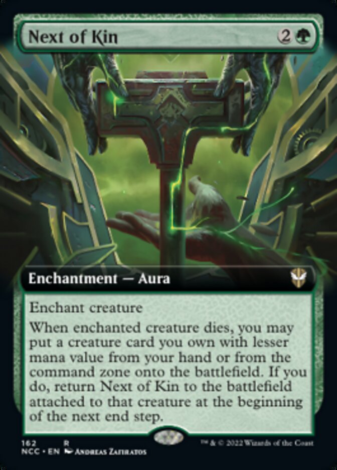 Next of Kin (Extended Art) [Streets of New Capenna Commander] | The Time Vault CA