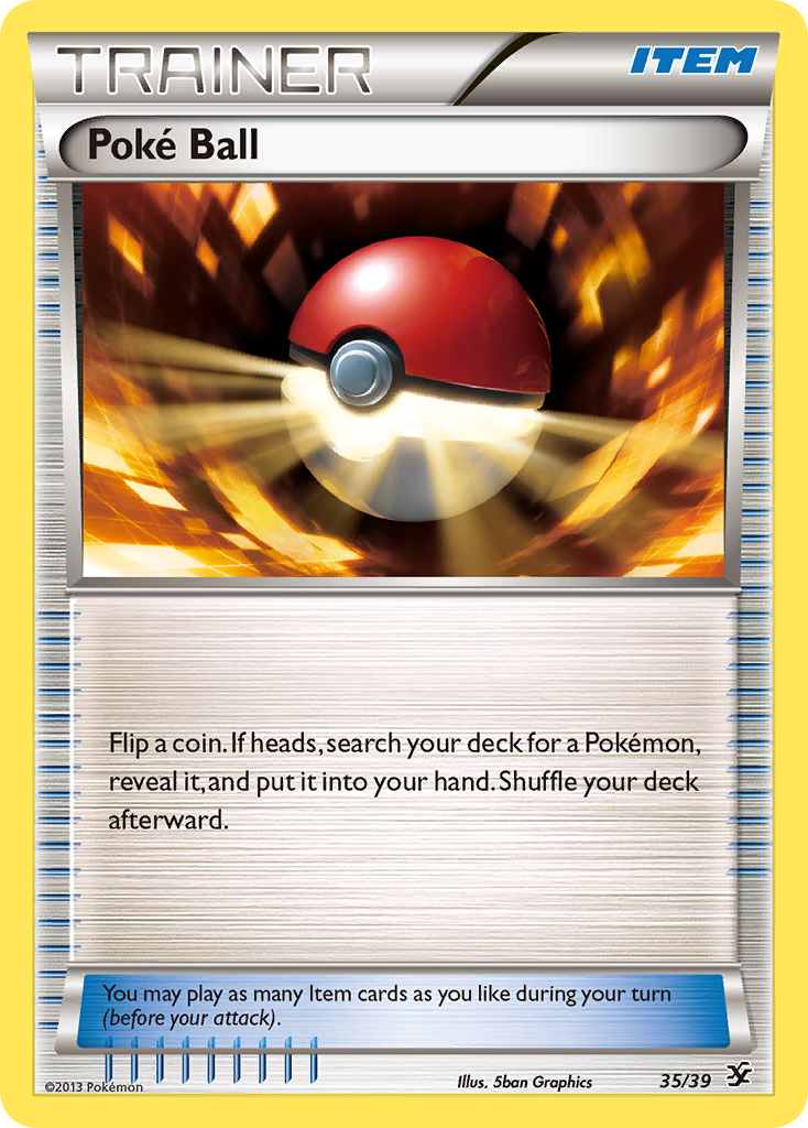 Poke Ball (35/39) [XY: Kalos Starter Set] | The Time Vault CA