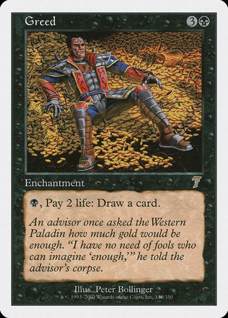 Greed [Seventh Edition] | The Time Vault CA