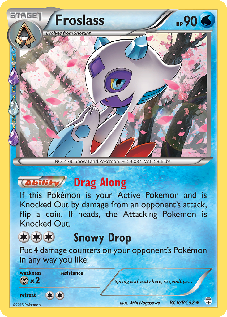 Froslass (RC8/RC32) [XY: Generations] | The Time Vault CA