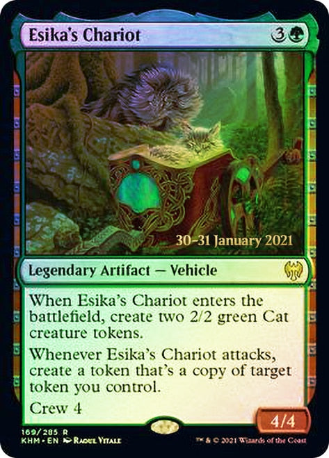 Esika's Chariot  [Kaldheim Prerelease Promos] | The Time Vault CA