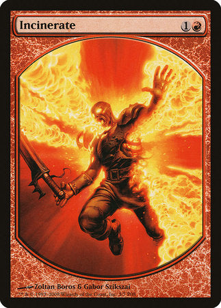 Incinerate [Magic Player Rewards 2008] | The Time Vault CA