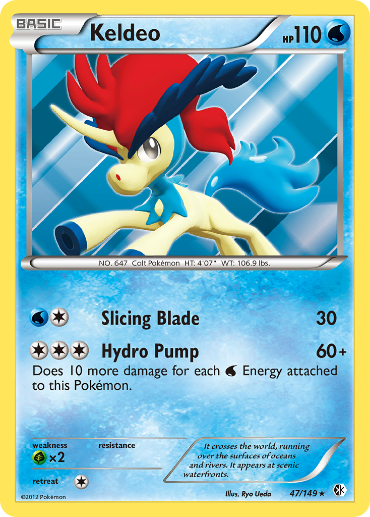 Keldeo (47/149) [Black & White: Boundaries Crossed] | The Time Vault CA