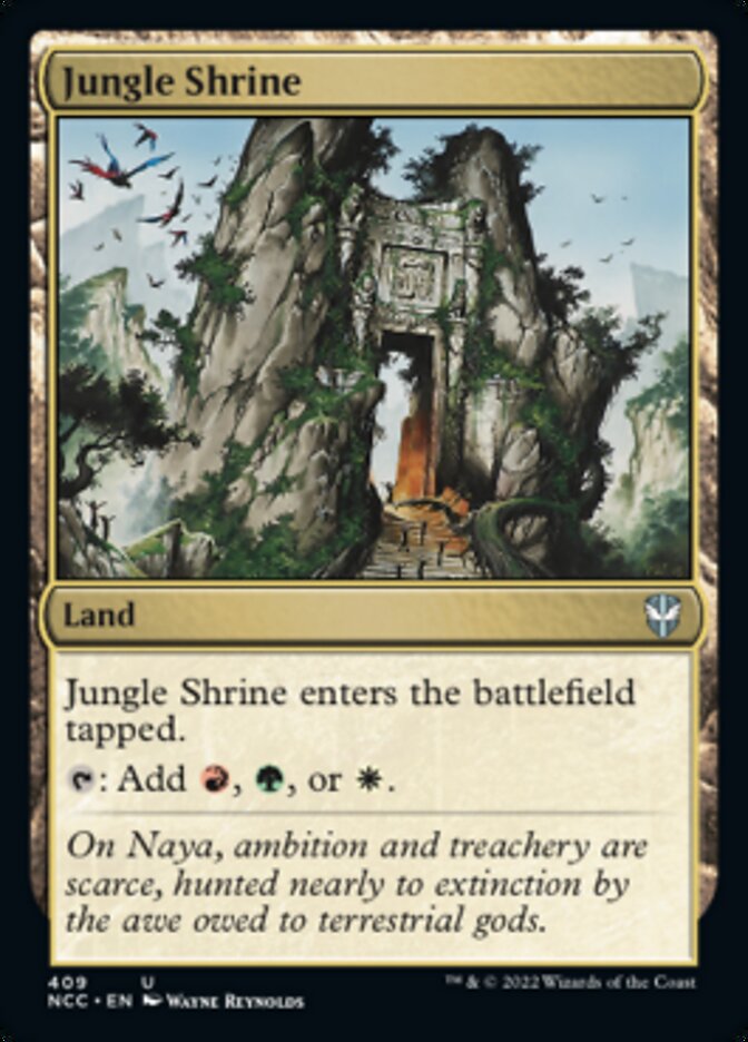 Jungle Shrine [Streets of New Capenna Commander] | The Time Vault CA