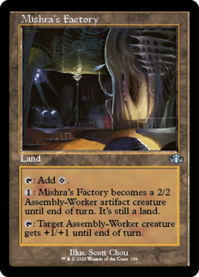 Mishra's Factory (Retro) [Dominaria Remastered] | The Time Vault CA