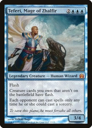 Teferi, Mage of Zhalfir [From the Vault: Legends] | The Time Vault CA