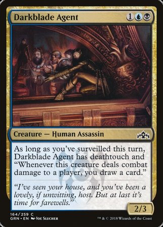 Darkblade Agent [Guilds of Ravnica] | The Time Vault CA