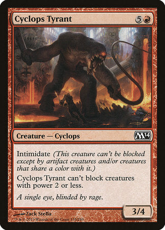 Cyclops Tyrant [Magic 2014] | The Time Vault CA