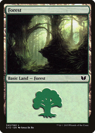 Forest (342) [Commander 2015] | The Time Vault CA