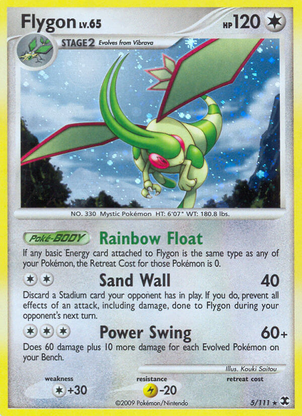 Flygon (5/111) (Theme Deck Exclusive) [Platinum: Rising Rivals] | The Time Vault CA