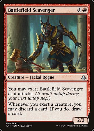 Battlefield Scavenger [Amonkhet] | The Time Vault CA