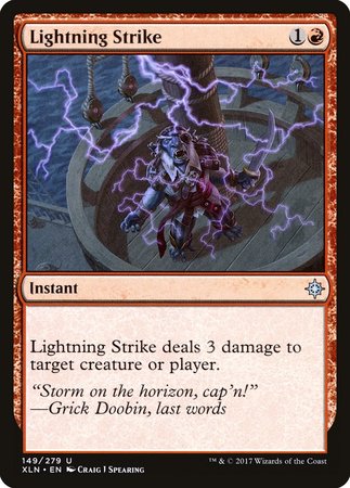 Lightning Strike [Ixalan] | The Time Vault CA