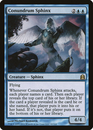 Conundrum Sphinx [Commander 2011] | The Time Vault CA