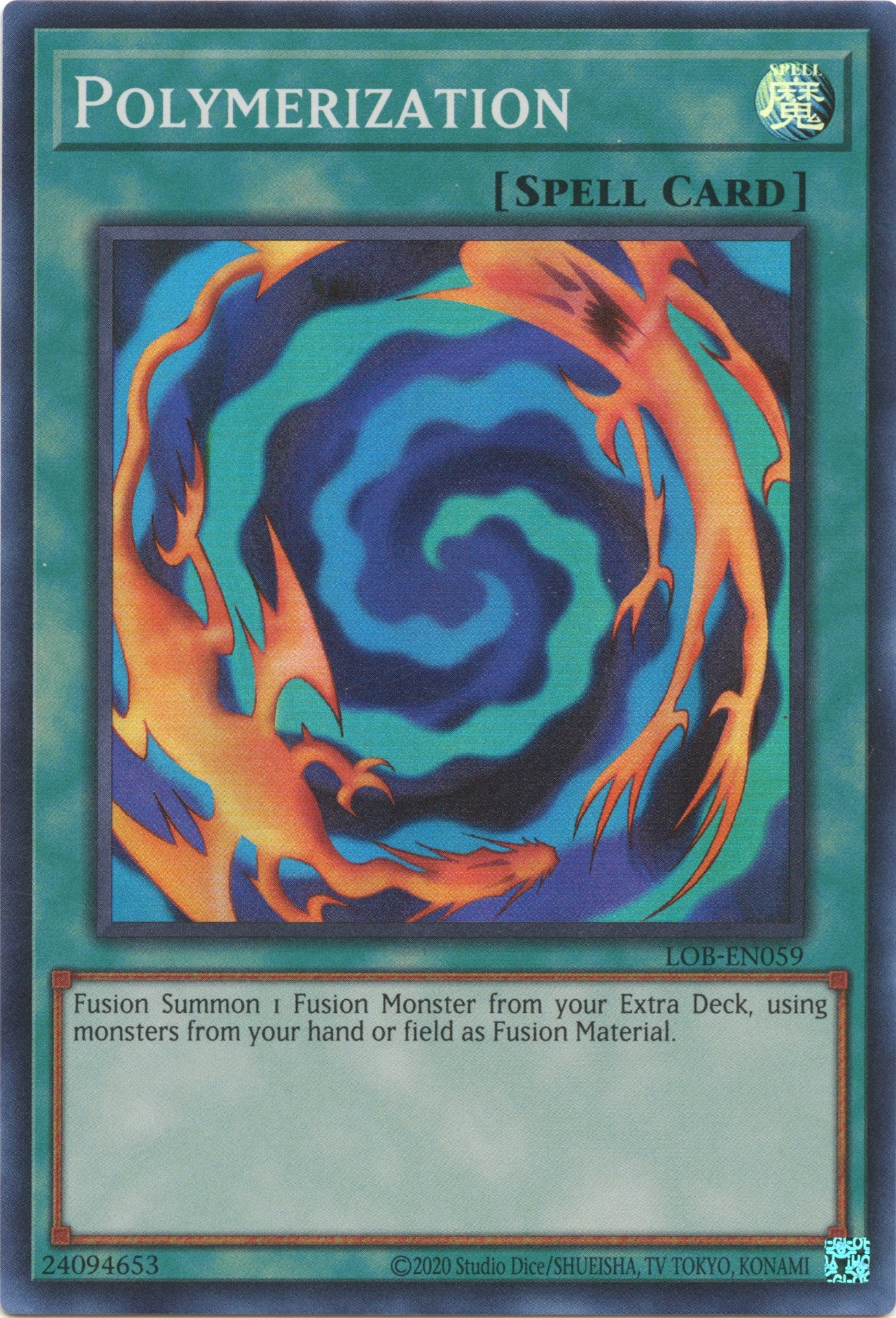 Polymerization (25th Anniversary) [LOB-EN059] Super Rare | The Time Vault CA