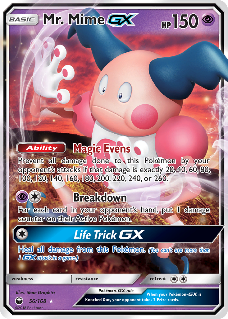 Mr. Mime GX (56/168) [Sun & Moon: Celestial Storm] | The Time Vault CA