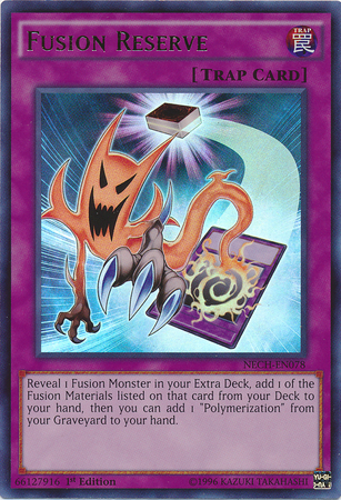 Fusion Reserve [NECH-EN078] Ultra Rare | The Time Vault CA