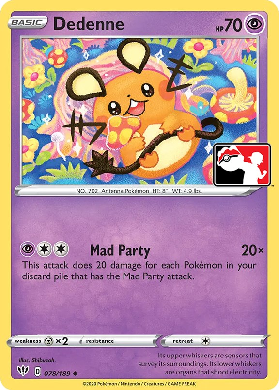 Dedenne (078/189) [Prize Pack Series One] | The Time Vault CA