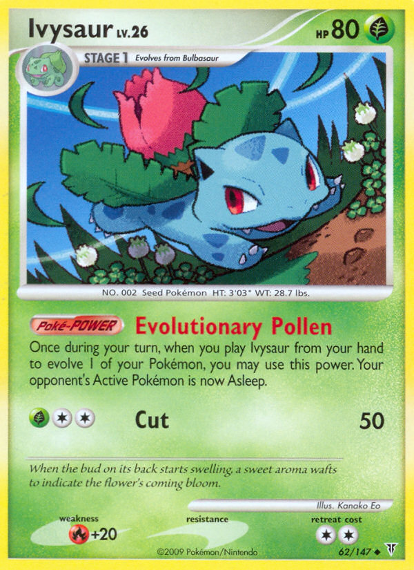 Ivysaur (62/147) [Platinum: Supreme Victors] | The Time Vault CA