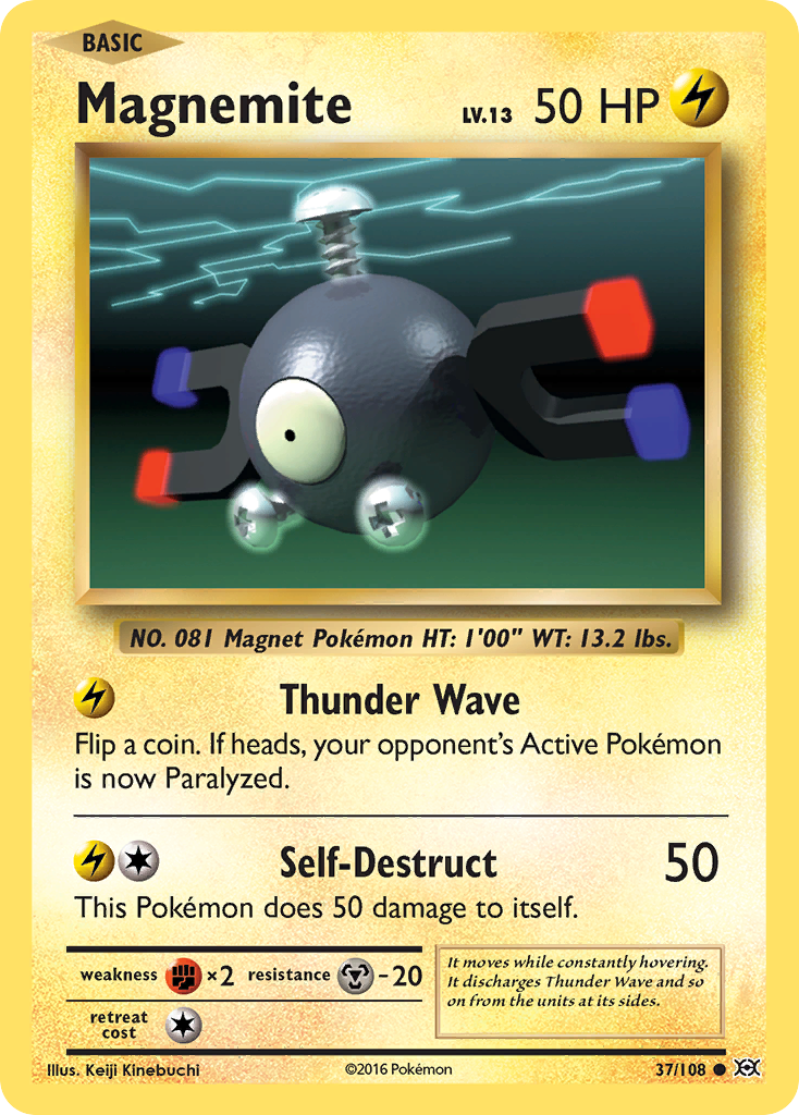 Magnemite (37/108) [XY: Evolutions] | The Time Vault CA