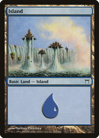 Island (292) [Champions of Kamigawa] | The Time Vault CA