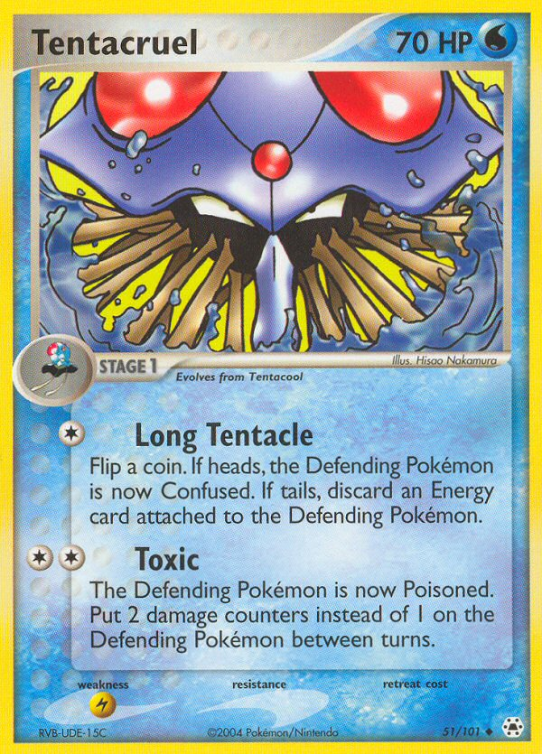 Tentacruel (51/101) [EX: Hidden Legends] | The Time Vault CA
