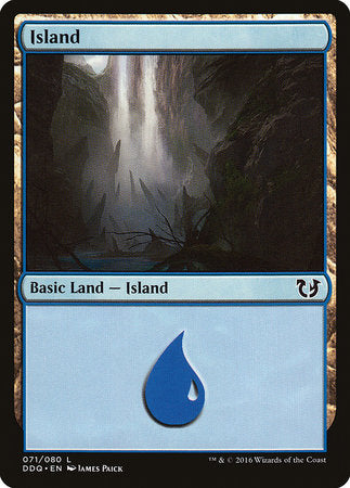 Island (71) [Duel Decks: Blessed vs. Cursed] | The Time Vault CA