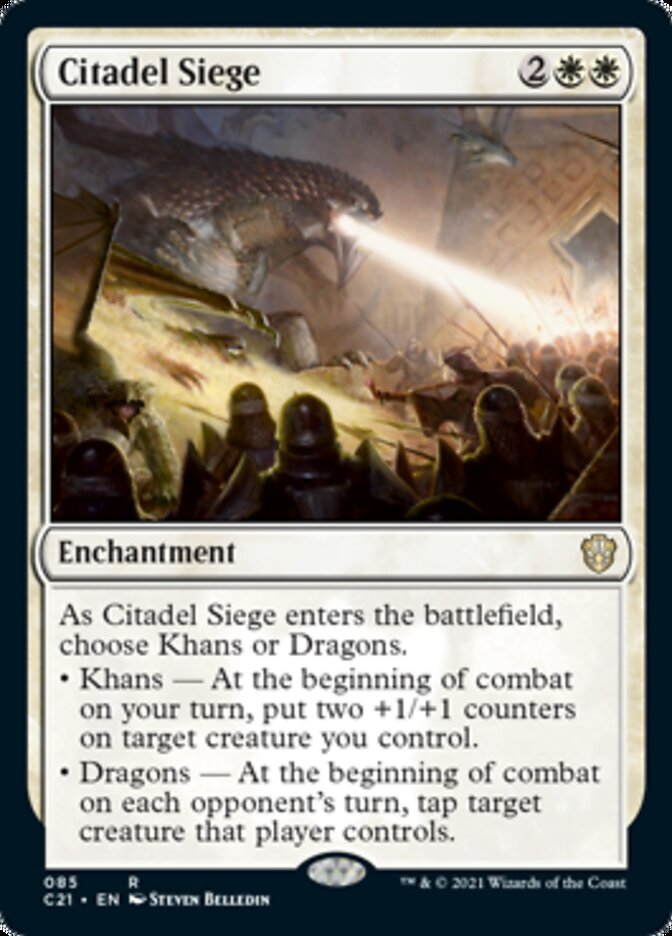 Citadel Siege [Commander 2021] | The Time Vault CA
