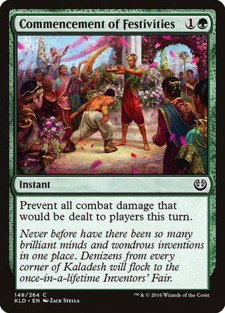 Commencement of Festivities [Kaladesh] | The Time Vault CA