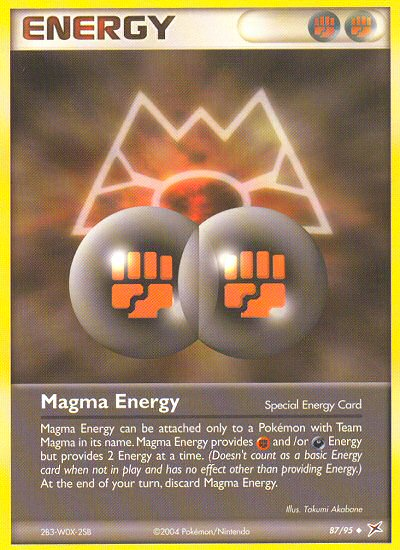Magma Energy (87/95) [EX: Team Magma vs Team Aqua] | The Time Vault CA
