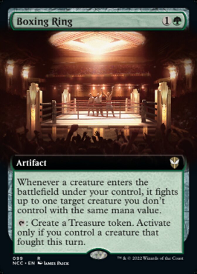 Boxing Ring (Extended Art) [Streets of New Capenna Commander] | The Time Vault CA