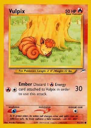 Vulpix (91/105) [Neo Destiny Unlimited] | The Time Vault CA