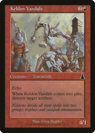 Keldon Vandals [Urza's Destiny] | The Time Vault CA