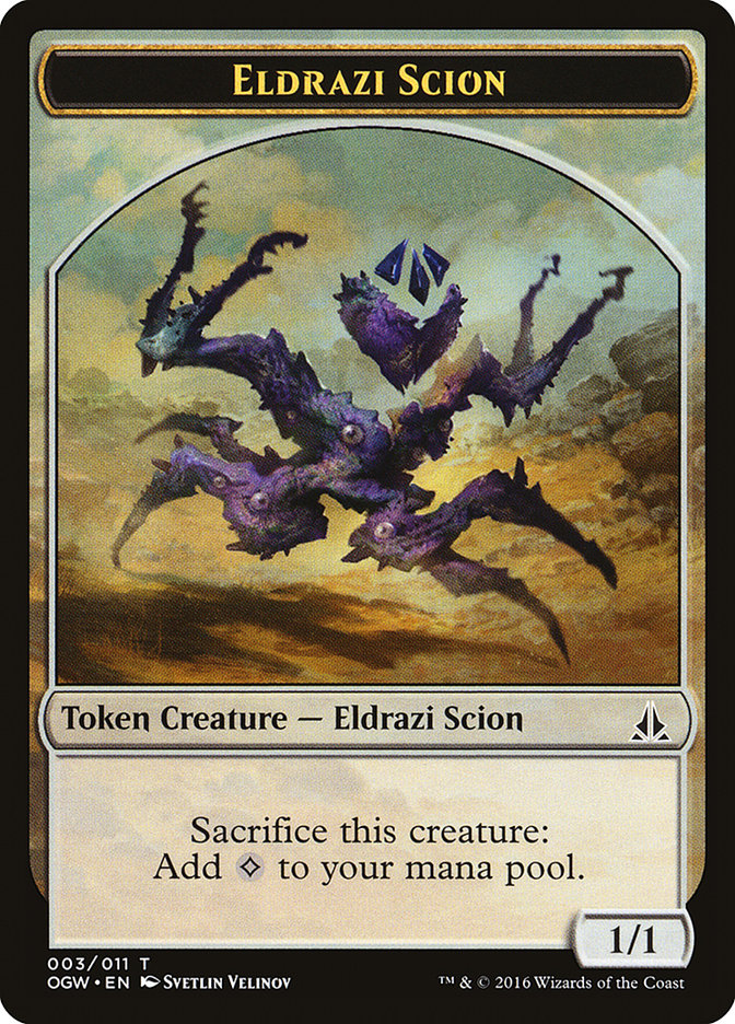 Eldrazi Scion (003/011) [Oath of the Gatewatch Tokens] | The Time Vault CA