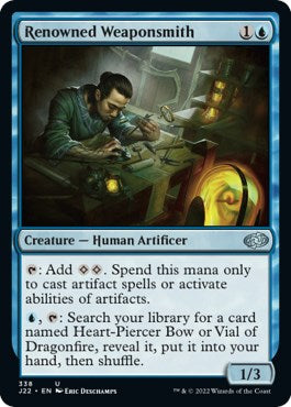Renowned Weaponsmith [Jumpstart 2022] | The Time Vault CA