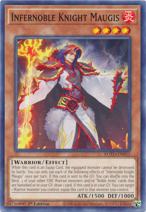 Infernoble Knight Maugis [ROTD-EN015] Common | The Time Vault CA