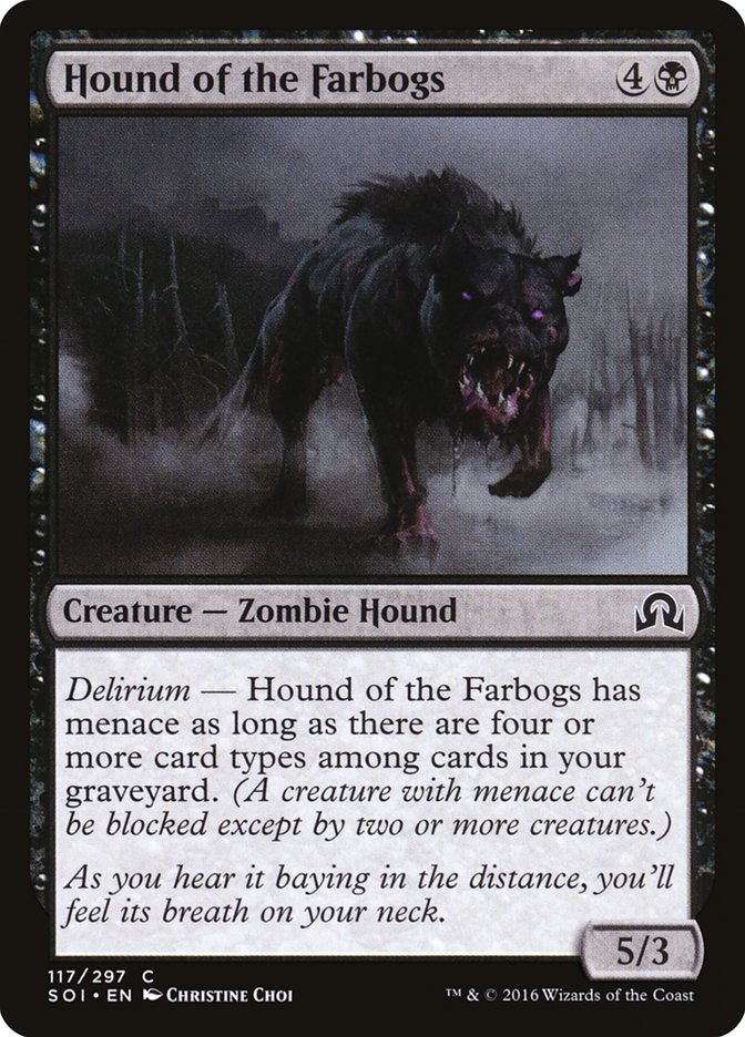 Hound of the Farbogs [Shadows over Innistrad] | The Time Vault CA