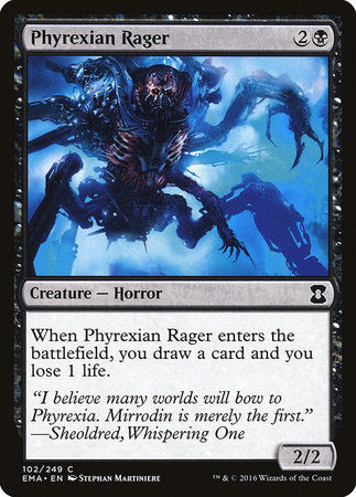 Phyrexian Rager [Eternal Masters] | The Time Vault CA