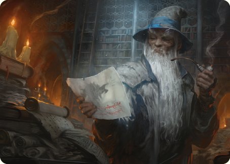 Learn from the Past Art Card [The Lord of the Rings: Tales of Middle-earth Art Series] | The Time Vault CA