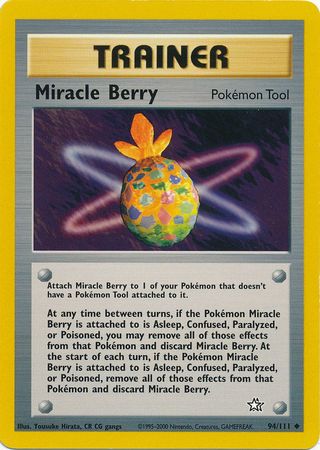 Miracle Berry (94/111) [Neo Genesis Unlimited] | The Time Vault CA