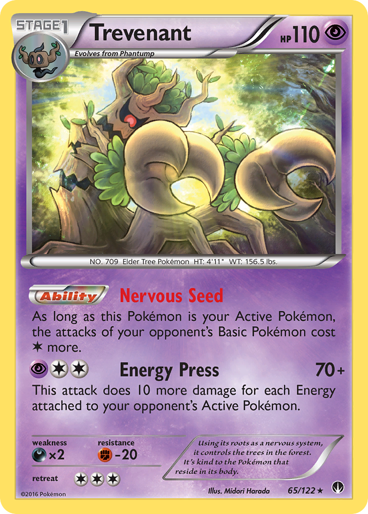 Trevenant (65/122) [XY: BREAKpoint] | The Time Vault CA