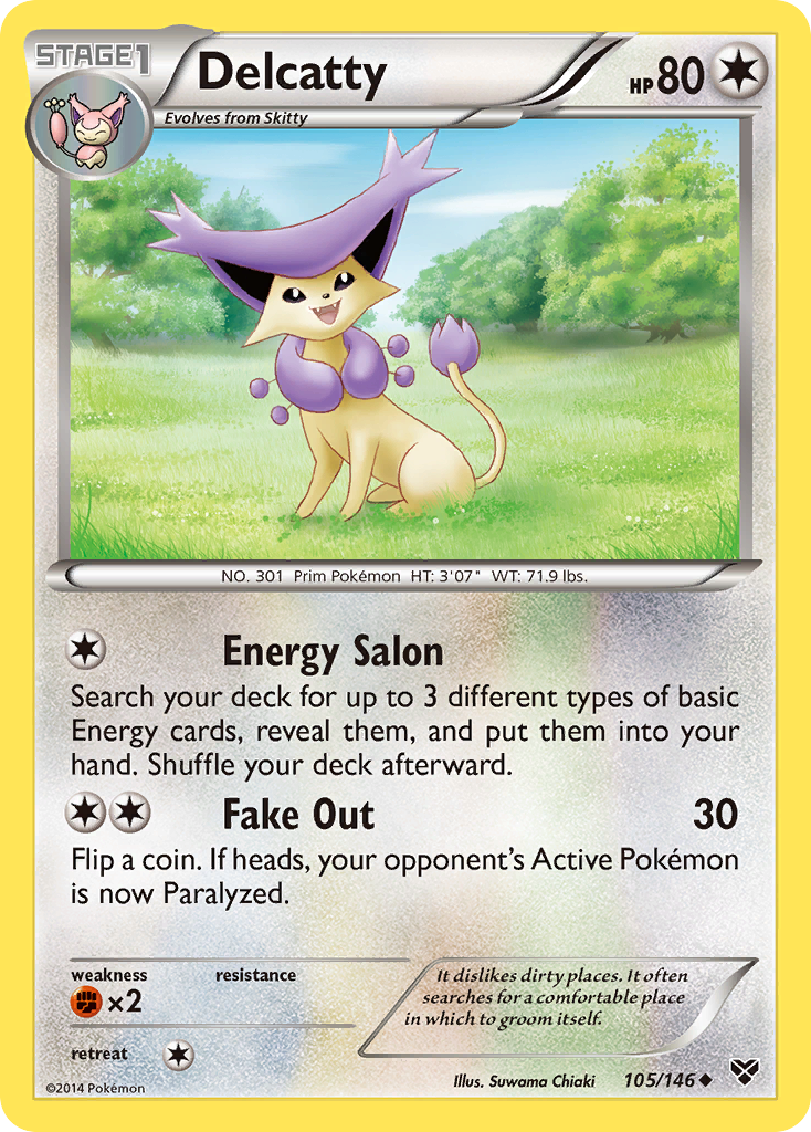 Delcatty (105/146) [XY: Base Set] | The Time Vault CA