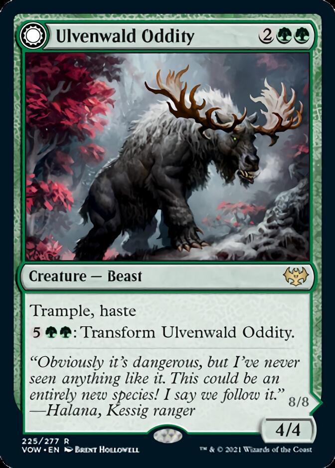 Ulvenwald Oddity // Ulvenwald Behemoth [Innistrad: Crimson Vow] | The Time Vault CA