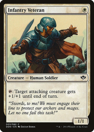 Infantry Veteran [Duel Decks: Speed vs. Cunning] | The Time Vault CA