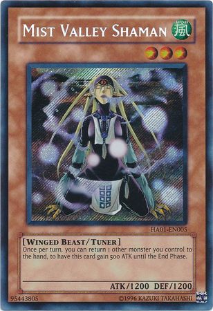 Mist Valley Shaman [HA01-EN005] Secret Rare | The Time Vault CA