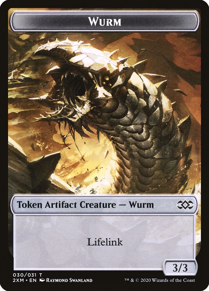 Wurm (030/031) [Double Masters Tokens] | The Time Vault CA