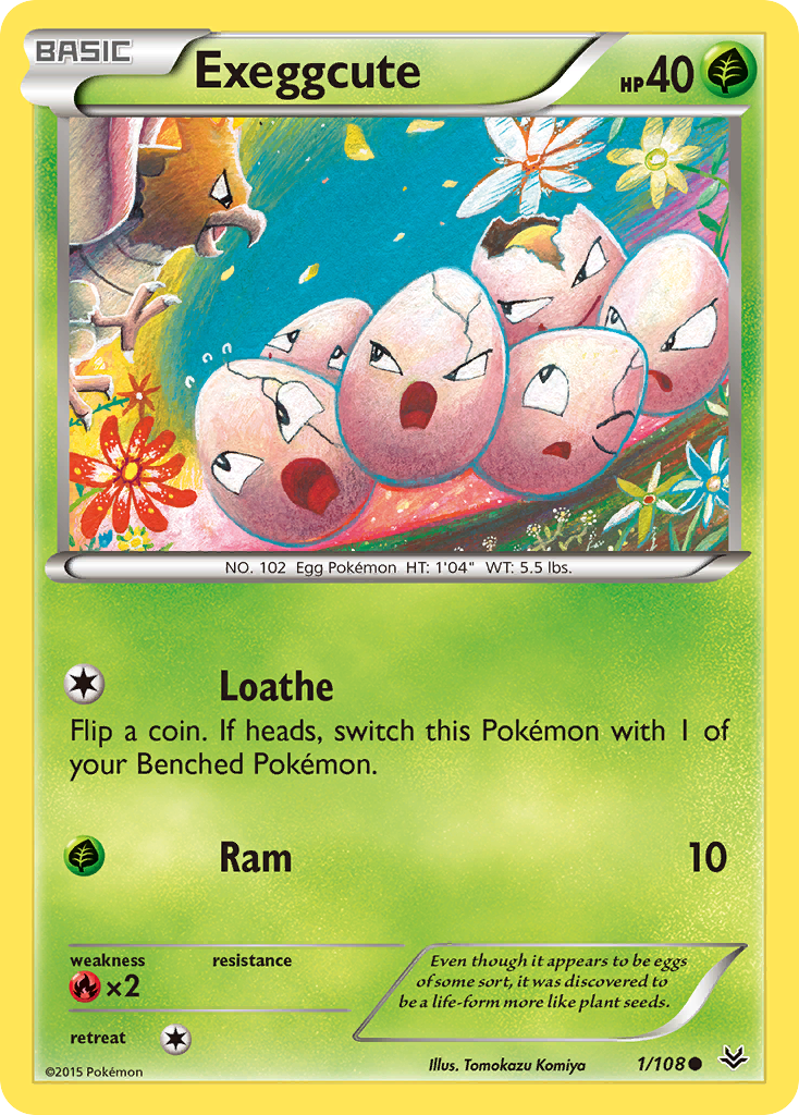 Exeggcute (1/108) [XY: Roaring Skies] | The Time Vault CA