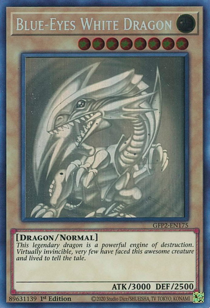 Blue-Eyes White Dragon [GFP2-EN175] Ghost Rare | The Time Vault CA